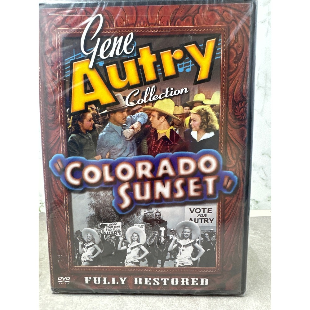 Gene Autry Collection Colorado Sunset DVD 1939 Western Movie Fully Restored NEW